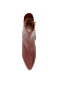 Tito Ankle Boot in Cognac Leather