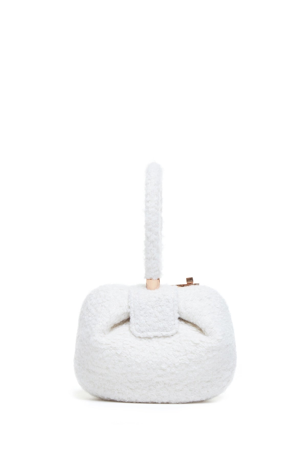 Demi Bag in Ivory Cashmere Boucle