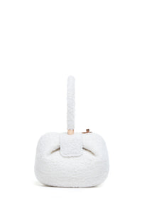 Demi Bag in Ivory Cashmere Boucle