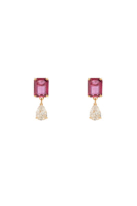 Ruby & Diamond Earrings