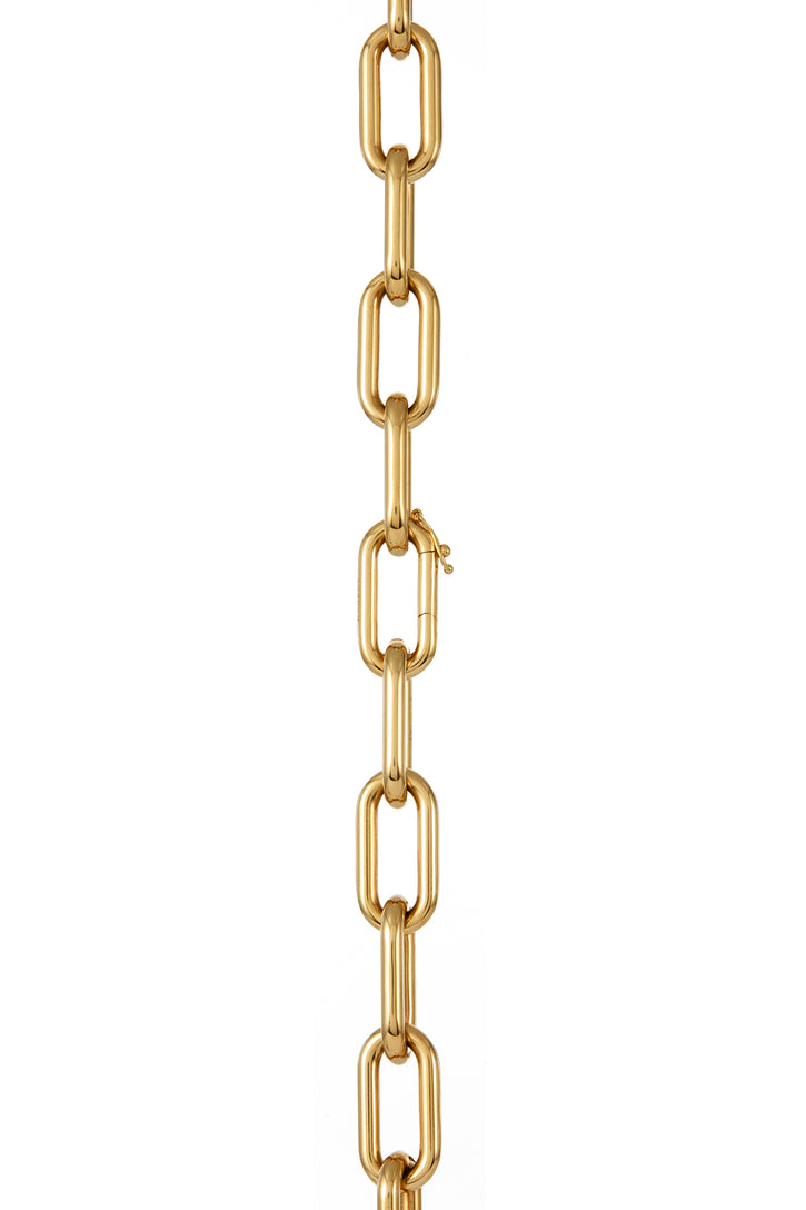 Link Bracelet in 18K Yellow Gold (Small Links)