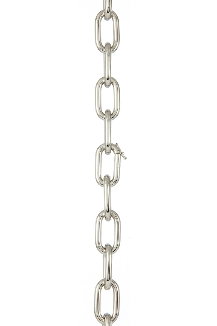 Link Bracelet in 18K White Gold (Classic Links)