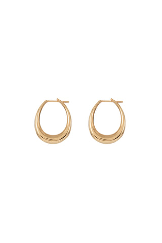 Small Drop Earrings in 18K Rose Gold