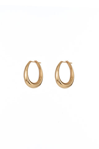 Small Drop Earrings in 18K Rose Gold