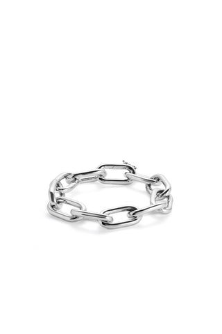 Link Bracelet in 18K White Gold (Classic Links)