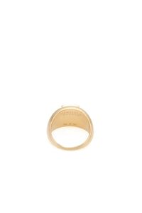 Medium Ring in 18K Yellow Gold & Lapis Stone