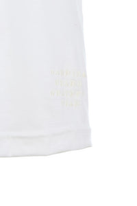 アイボリー カシミア ジャージーの Combe ロングスリーブ T シャツ