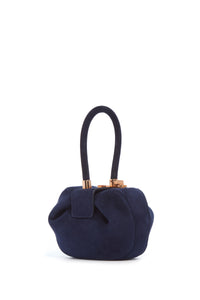 Demi Bag in Navy Suede