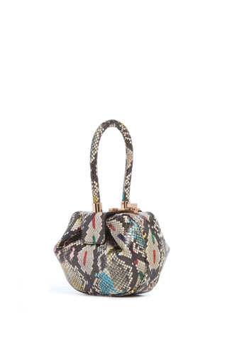 Demi Bag in Multi Snakeskin