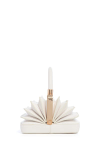 Diana Bag in Ivory Nappa Leather