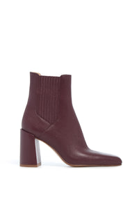 Luke Boot in Bordeaux Textured Leather