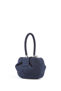 Demi Bag in Electric Blue Suede Corduroy