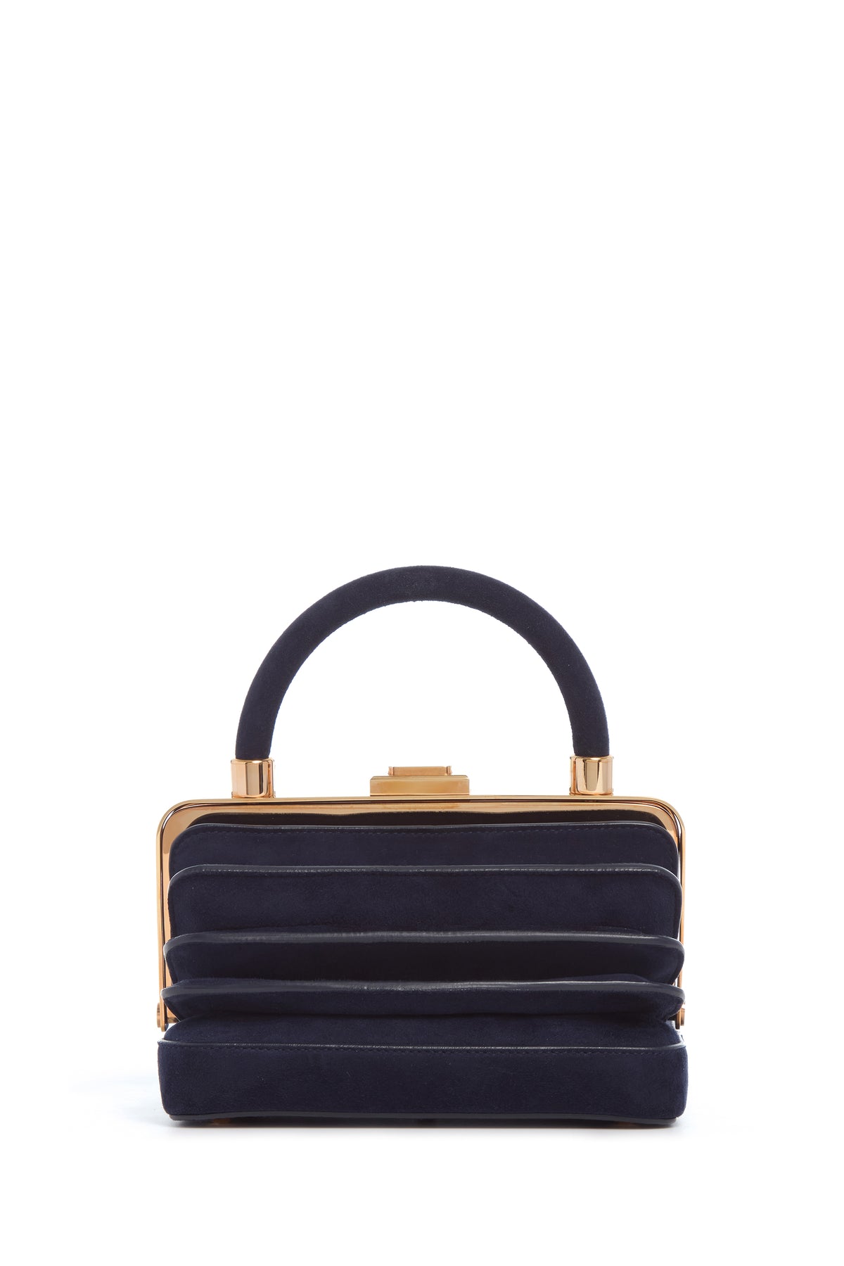 Diana Bag in Navy Suede