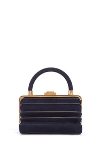 Diana Bag in Navy Suede