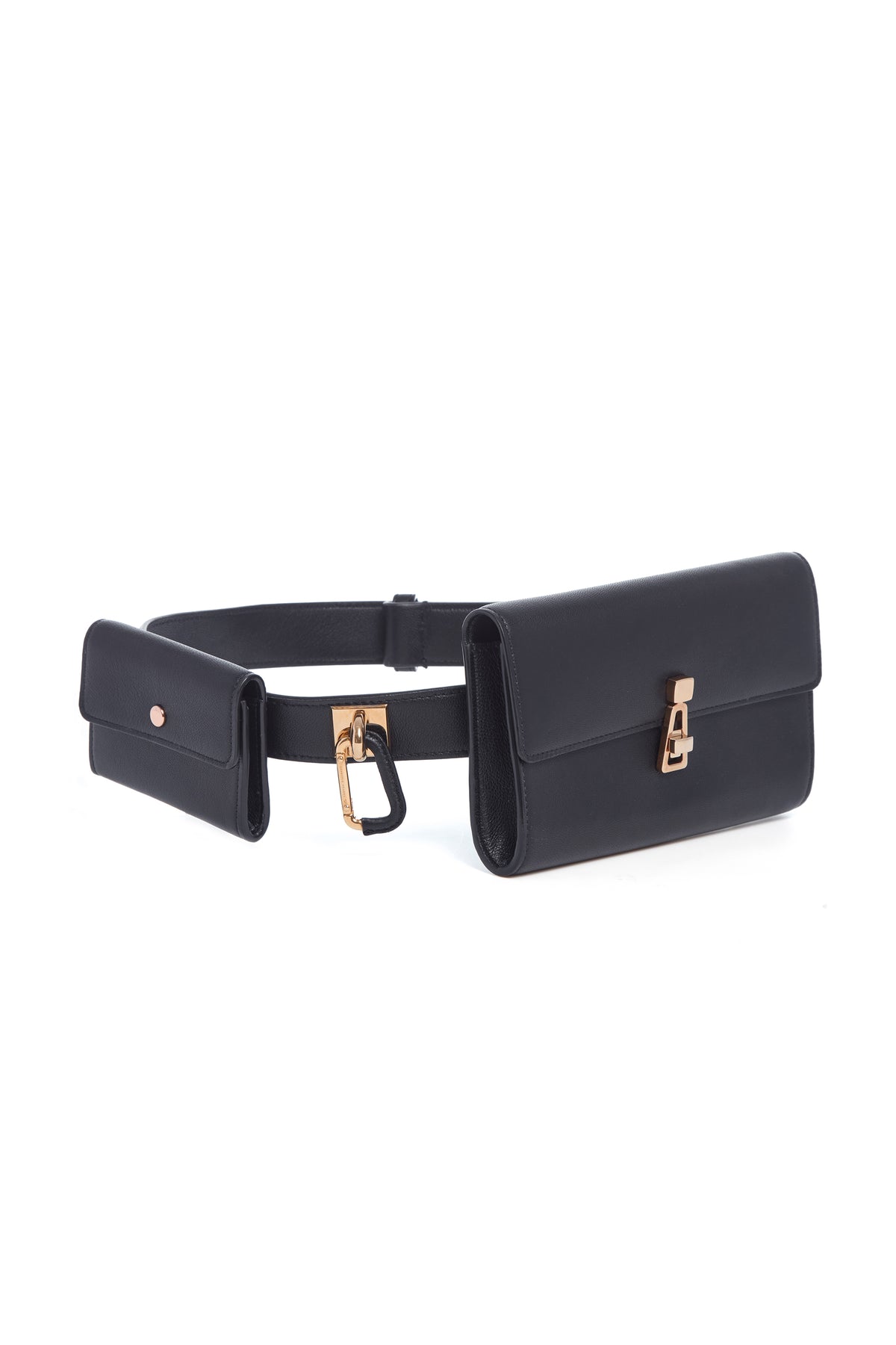 Tool Belt in Navy Nappa Leather
