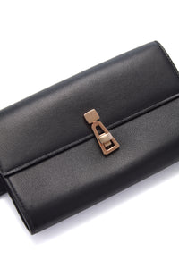 Tool Belt in Black Nappa Leather