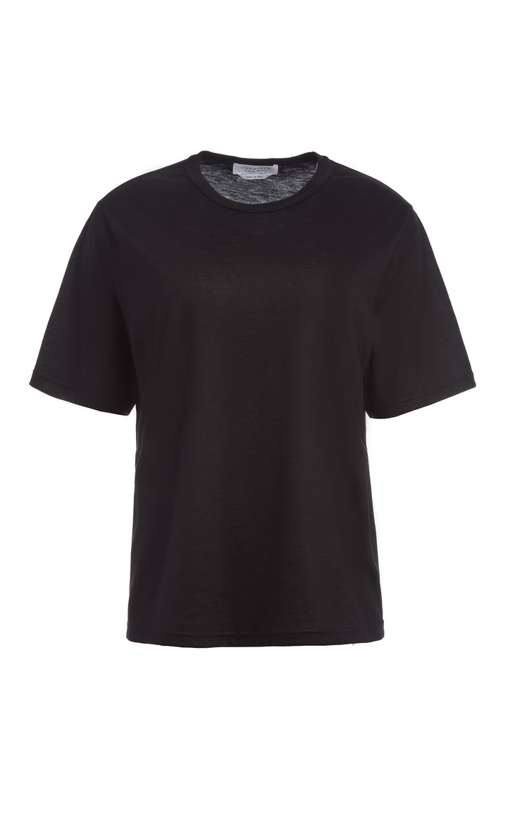 Kirby T-Shirt in Black Cashmere