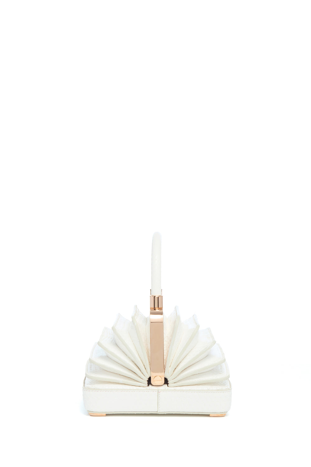 Small Diana Bag in Ivory Snakeskin