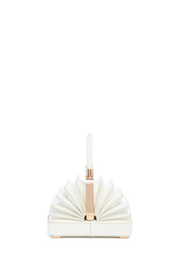 Small Diana Bag in Ivory Snakeskin