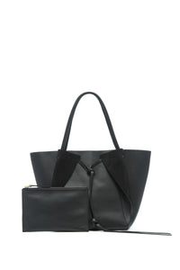 Marija Tote Bag in Black Nappa Leather