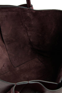 Marija Tote Bag in Bordeaux Textured Leather