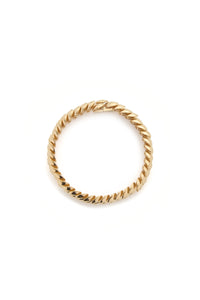 Braided Bracelet in 18K Yellow Gold