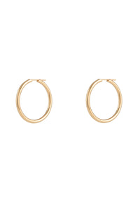 Small Loop Earrings in 18K Yellow Gold