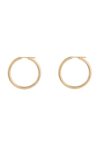Small Loop Earrings in 18K Yellow Gold