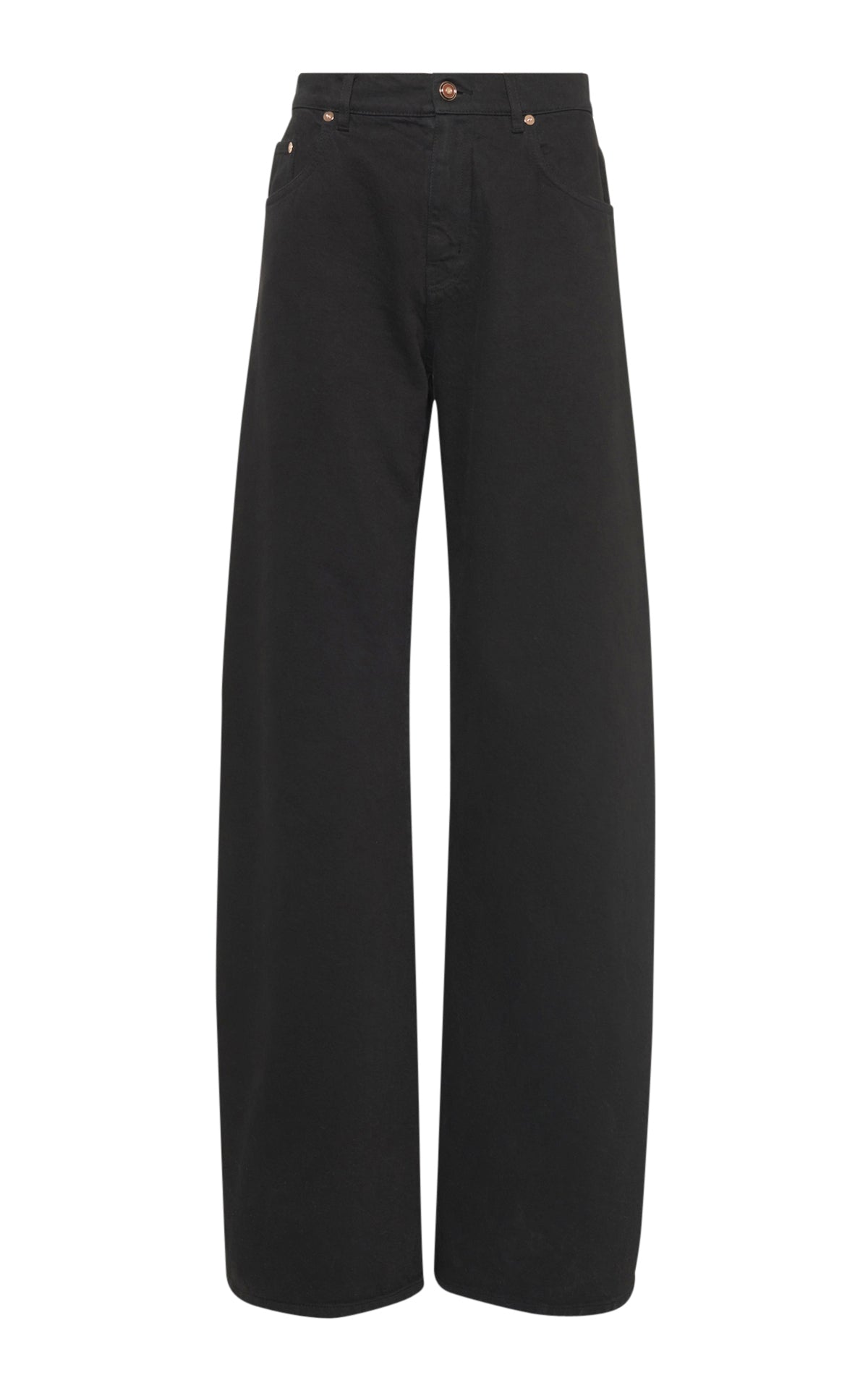 Amoret Jean in Black Recycled Cotton Denim