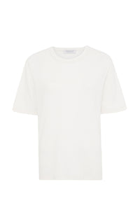 Kirby T-Shirt in Ivory Cashmere Jersey