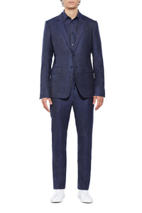 Irving Jacket in Denim Cashmere