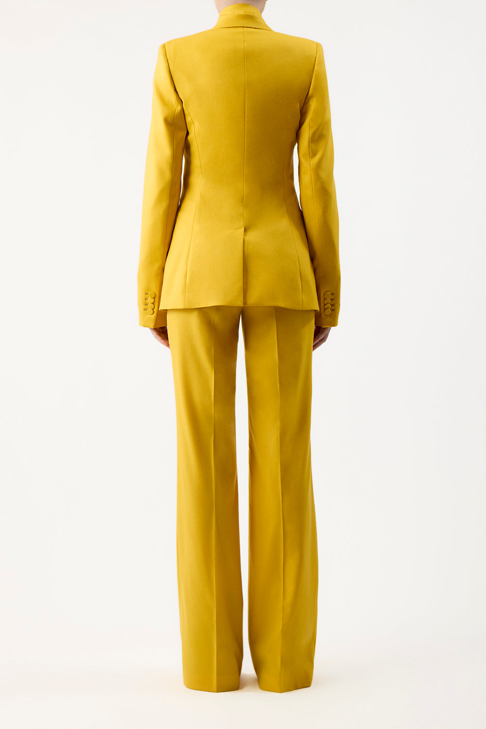 Stephanie Blazer in Golden Birch Superfine Wool