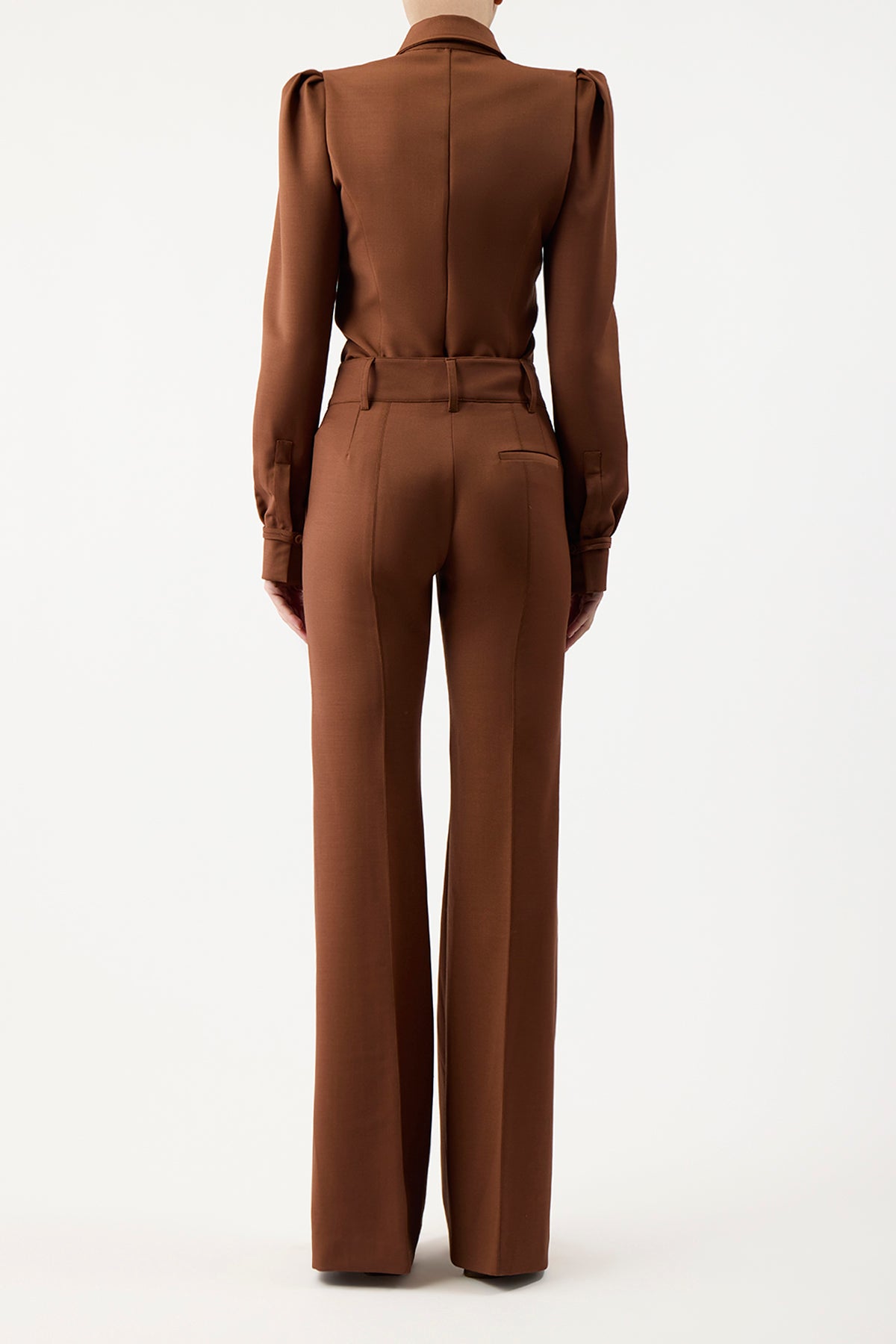 Rhein Pant in Cognac Sportswear Wool