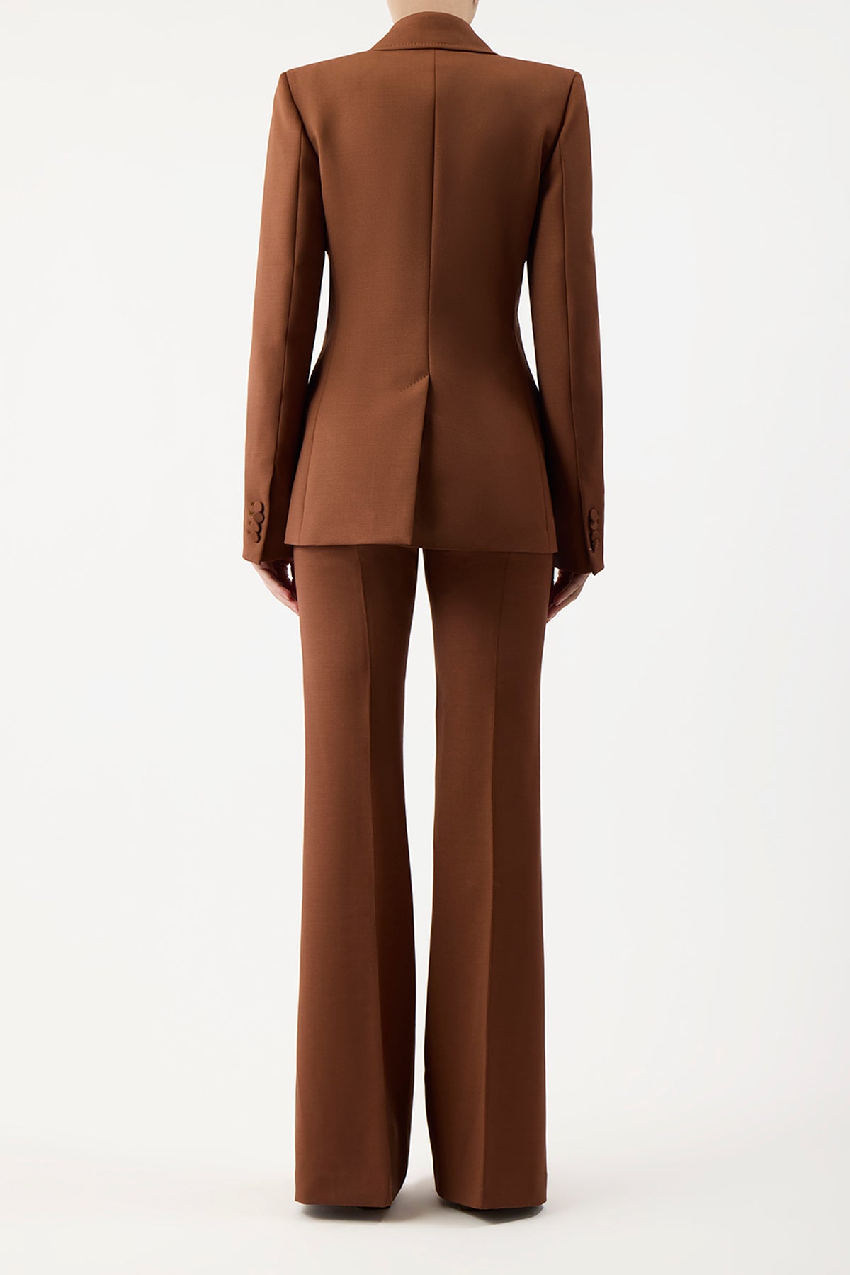 Leiva Blazer in Cognac Sportswear Wool