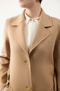 William Coat in Double-Face Recycled Cashmere