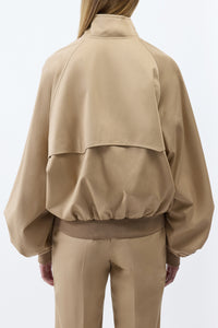 Wynne Jacket in Camel Light Sea Island Cotton Twill
