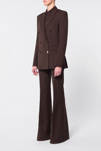 Rhein Pant in Chocolate Sportswear Wool