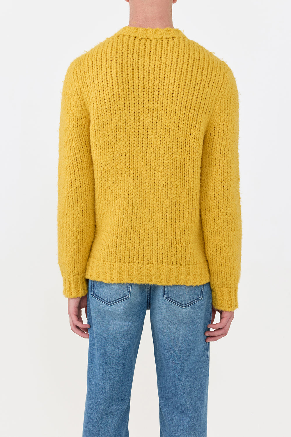Lawrence Knit Sweater in Golden Birch Welfat Cashmere