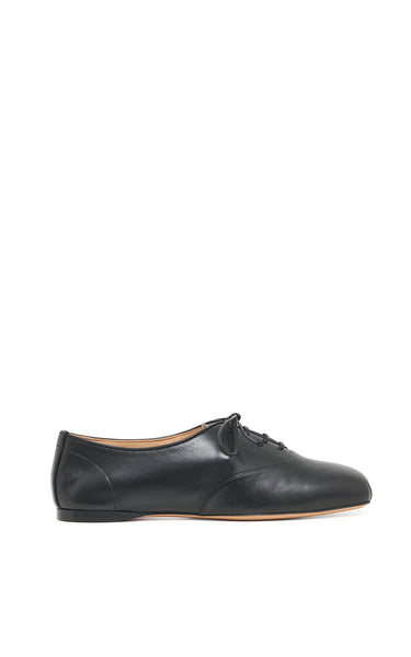【関税込み】Gabriela Hearst ブラック Reza ブーツ Maya Oxford Flat Shoe in Black Nappa Leather – Gabriela Hearst