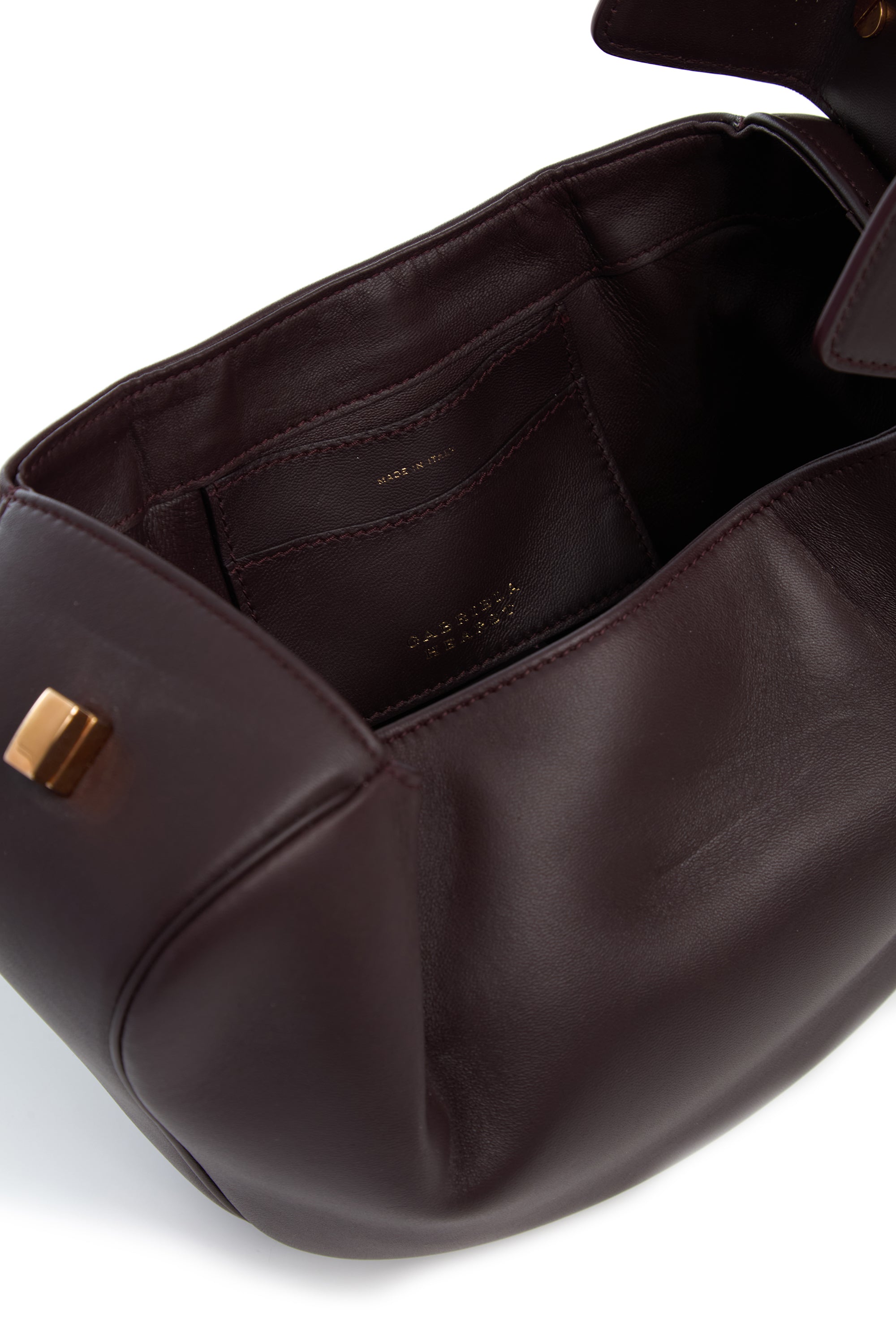 Nina Bag in Bordeaux Nappa Leather | Gabriela Hearst