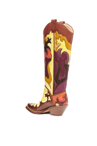Hand Painted Capitana Boot