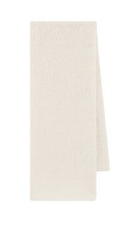 Tulsi Knit Scarf in Ivory Cashmere