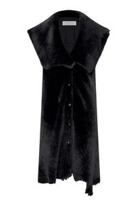Diviner Jacket Liner in Black Shearling