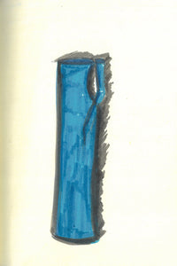 Ivara Strapless Maxi Dress in Cobalt Suede