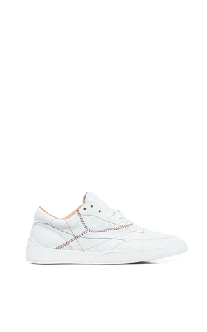 Ohio Slip-on Sneaker in White Leather