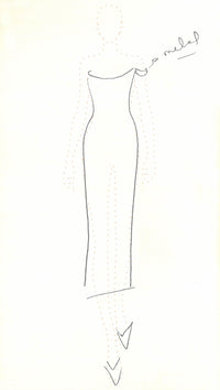 Laurel Top in Black Wool Silk Cady