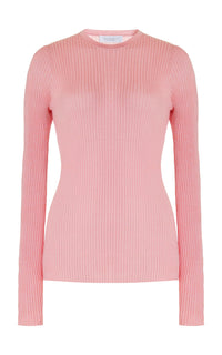 Browning Knit Sweater in Rosa Cashmere Silk