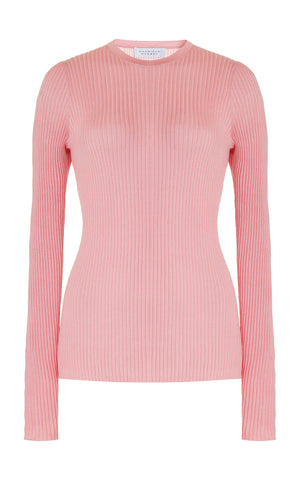 Browning Knit Sweater in Rosa Cashmere Silk
