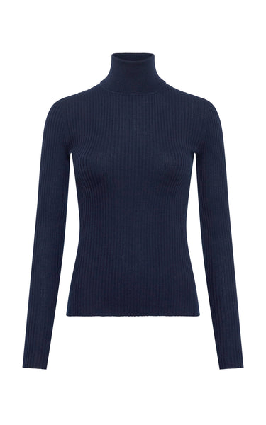 GABRIELA HEARST　カシミア＆シルク　タートルネックセーター　Ｌ チャコールカシミアシルクのペッペニットタートルネック – Gabriela Hearst