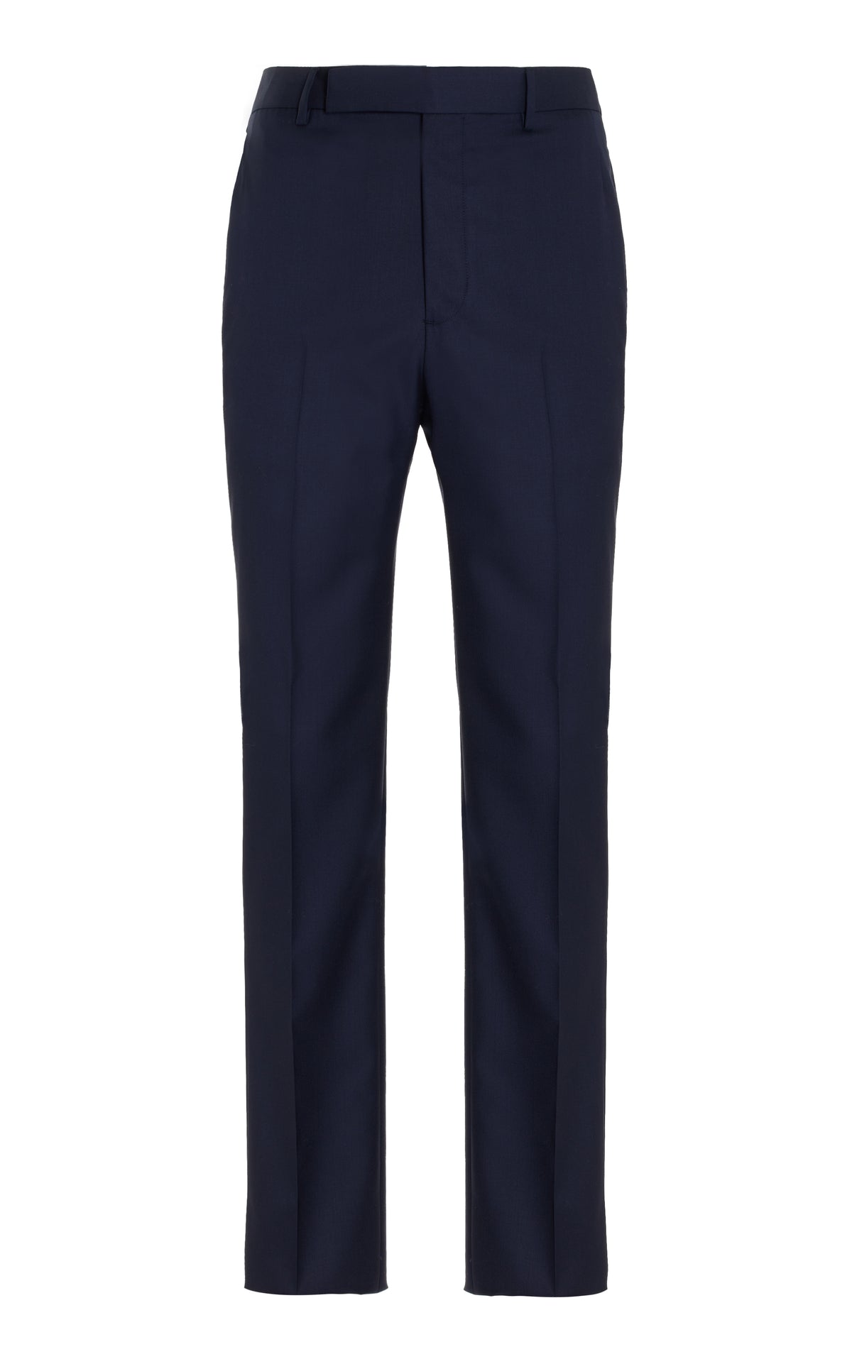 Sebastian Pant in Dark Navy Virgin Wool Twill